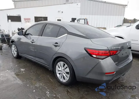 2022 Nissan Sentra S Xtronic Cvt from USA, damaged, VIN 3N1AB8BV6NY278133